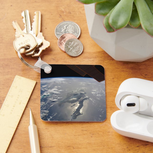 Porte-clés L'Île D'Hispaniola Avec Sunglin (Bureau)