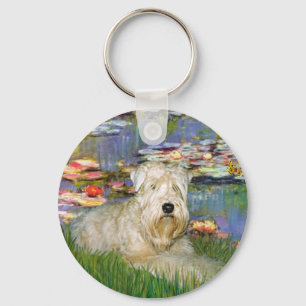 Porte-clés Lillies 2 - Wheaten Terrier 1