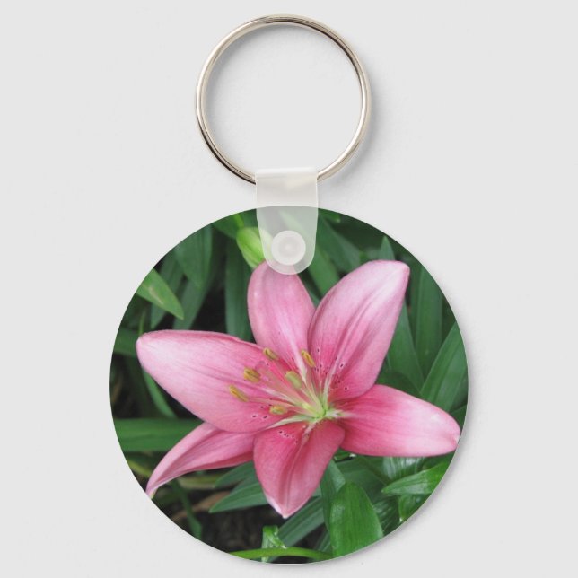 Porte-clés Lily rose (Recto)