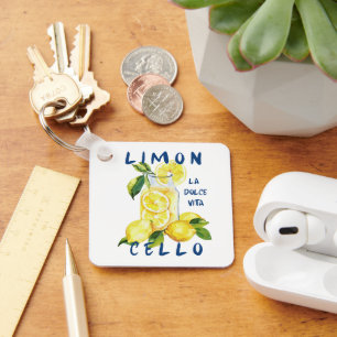 Porte-clés Limoncello La Dolce Vita Souvenir Italie Amoureux