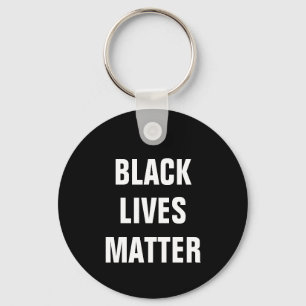 Porte-clés L'importance des vies noires