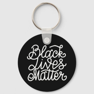Porte-clés L'importance des vies noires