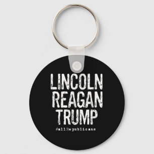 Porte-clés Lincoln, Reagan, Trump - Présidents favoris
