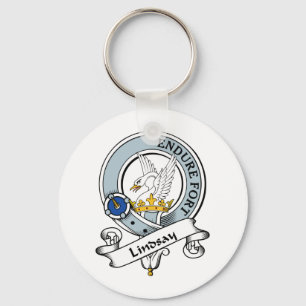 Porte-clés Lindsay Clan Badge