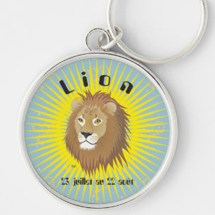 Porte-clés Lion 23 juillet 22 août-Portes