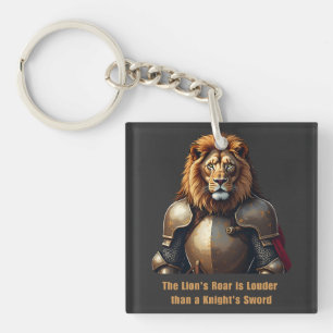 Porte-clés Lion de chevalier