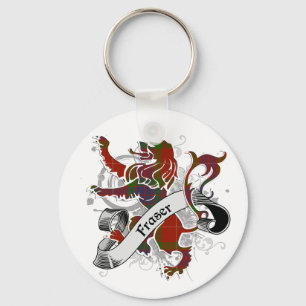 Porte-clés Lion de Fraser Tartan