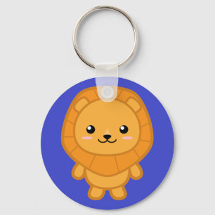 Porte-clés Lion de Kawaii