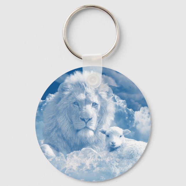 Porte-clés Lion et Porte - clé d'agneau (Recto)