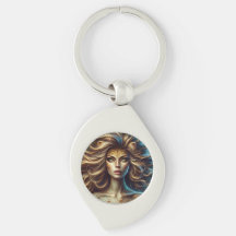 Lion Girl Design Porte - clé