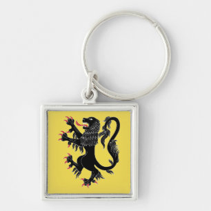 Porte-clés Lion Rampant Sable