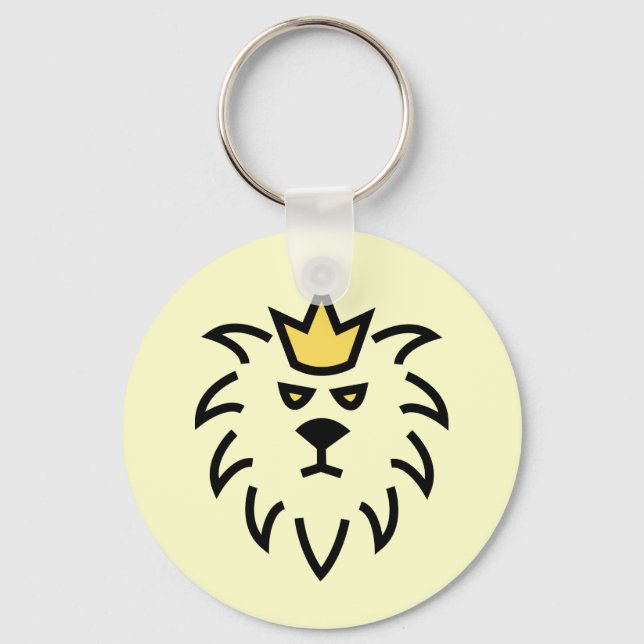 Porte-clés lion roi. (Recto)