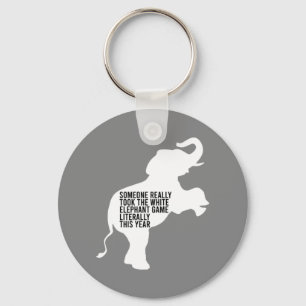 Porte-clés Littéralement le moins drôle de cadeau d'éléphant 