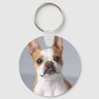 Porte-clés Little Brown Boston Terrier Porte - clé