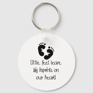 Porte-clés Little Feet Big Imprints Black