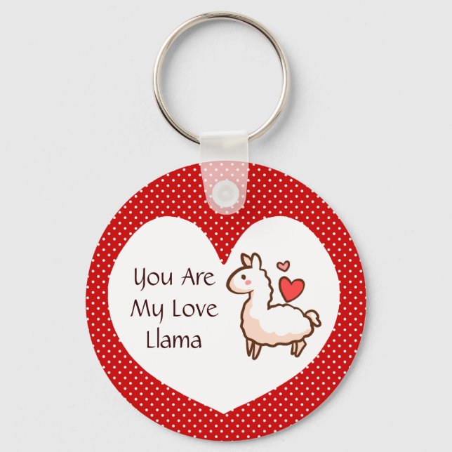 Porte-clés Little Llama (Recto)