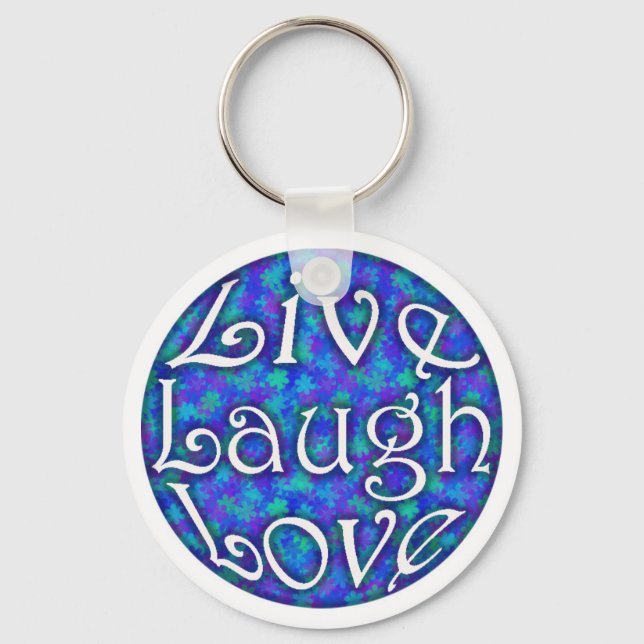 Porte-clés Live Laugh Love Porte - clé (Recto)