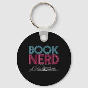 Porte-clés Livre Nerd Funny Graphisme Inspirationnel Quot de