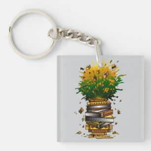 Porte-clés Livres à ananas