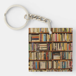 Porte-clés Livres dans la bibliothèque
