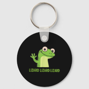 Porte-clés Lizard Lizard Lizard Funny Weirdcore Animal mème G