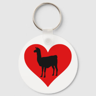 Porte-clés Llama Love