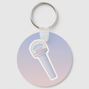 Porte-clés llavero con tematica de seventeen carat bong