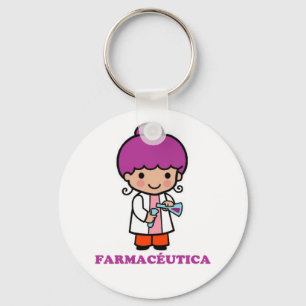 Porte-clés Llavero de farmaceutica