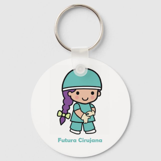 Porte-clés Llavero de futura cirujana (Recto)
