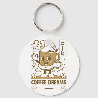 Porte-clés llavero de taza de café