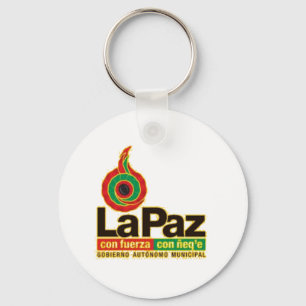 Porte-clés Llavero La Paz con fuerza con ñeqe