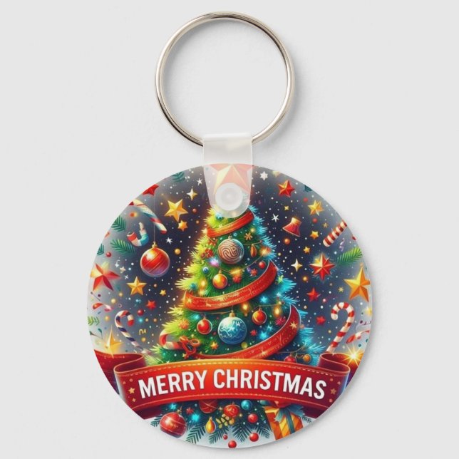Porte-clés Llavero navidad  (Recto)