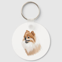Llavero Pomerania
