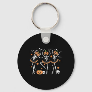 Porte-clés Llet Citrouille Squelette effrayant Halloween Homm
