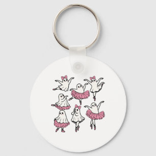 Porte-clés Llet Ghost Dancer Cute Boo Danser Halloween