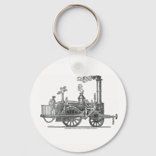 Porte-clés Locomotive à vapeur précoce