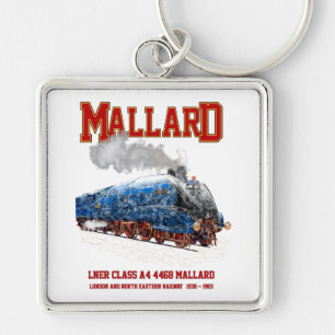 Porte-clés Locomotive Classe A4 Mallard - La locomotive à vap