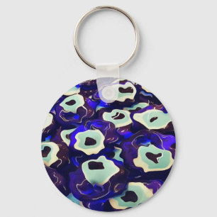 Porte-clés L'Oeil Boncuk Turc Formé Amulet Bizarre Art