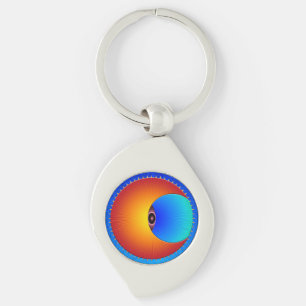 Porte-clés L'Oeil Du Porte - clé Soleil Tourne