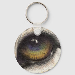 Porte-clés L'oeil du tigre
