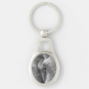 Porte-clés L'oeil d'un éléphant
