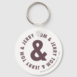 Porte-clés Logo 8 Tom et Jerry Round