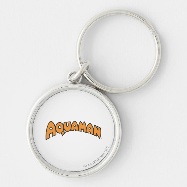 Porte-clés Logo Aquaman Orange (Devant)