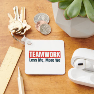 Porte-clés Logo customisé Inspirational Teamwork Business