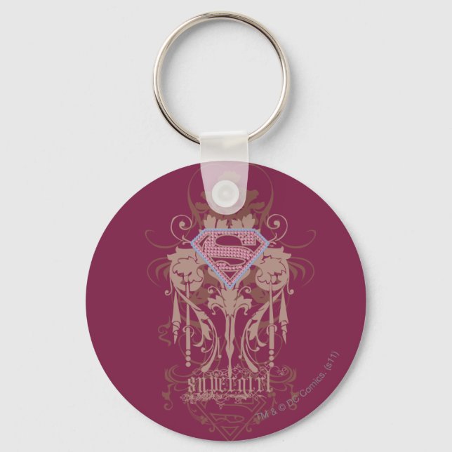 Porte-clés Logo de bijoux Supergirl (Recto)