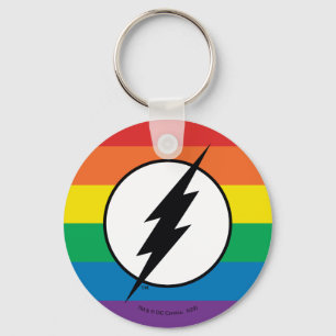Porte-clés Logo de Flash Rainbow