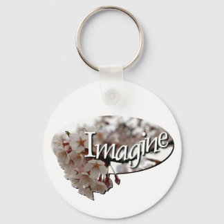 Porte-clés Logo de fleurs de cerisier du Crochet intérieur po