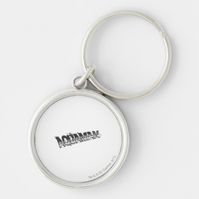 Porte-clés Logo de la bande d'Aquaman Grunge (Devant)