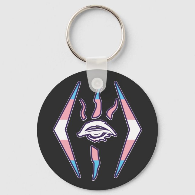 Porte-clés Logo de la KOTD Transgender Pride (Recto)