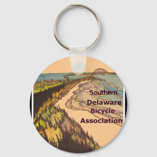Porte-clés Logo de la Southern Delaware Bicycle Association